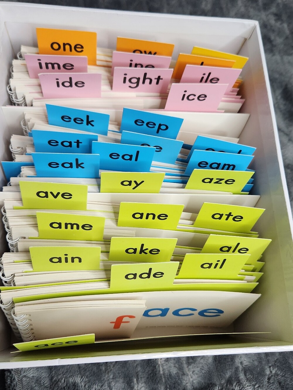 Really Good Stuff Long Vowel Word Family Flip Books Set (30) 2008